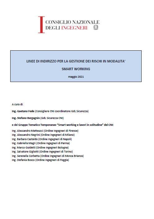 Ci Sono Linee Di Indirizzo Per Favorire La Prevenzione...